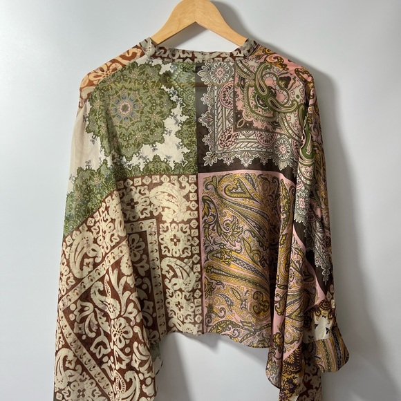 Zara Bohemian Patchwork Blouse - Picture 5 of 7